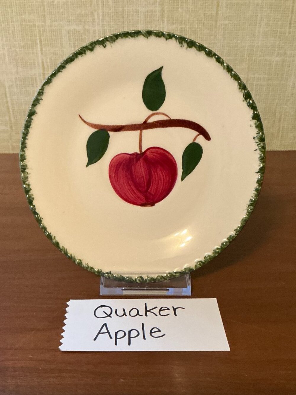 Blue Ridge Southern Pottery Quaker Apple